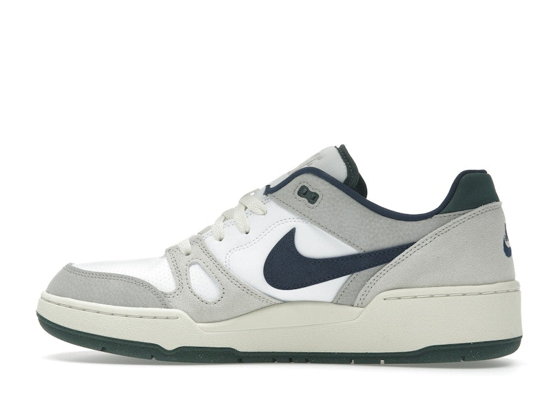 Nike Full Force Low White Midnight Navy Green