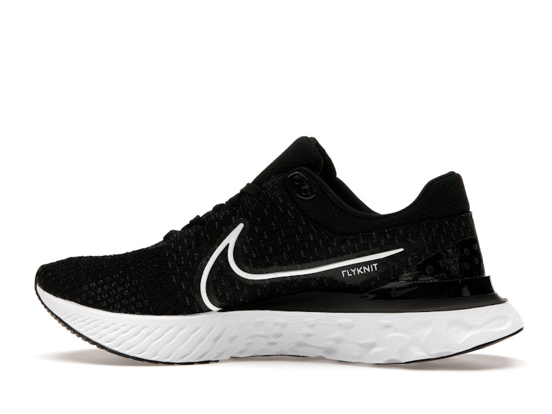 Nike React Infinity Run Flyknit 3 Black White