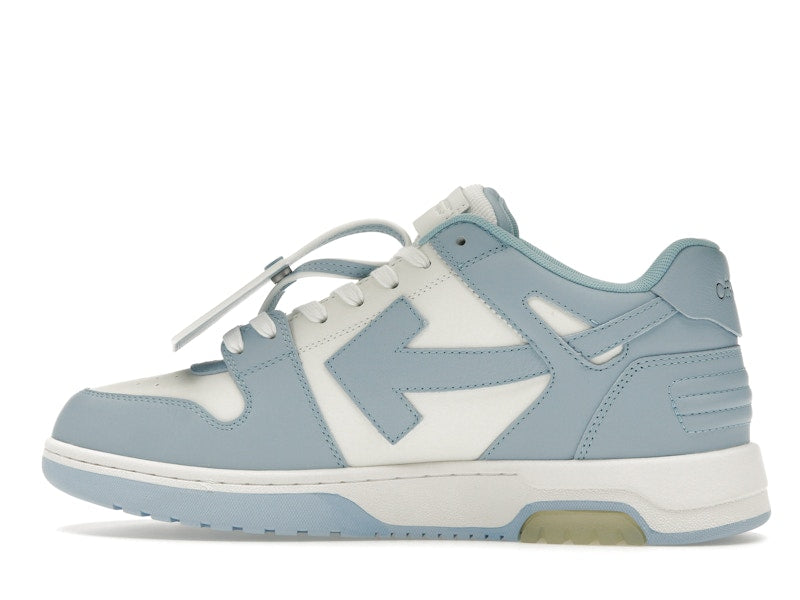 Off-White Out Of Office Calf Leather White Baby Blue