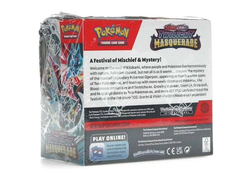 Pokémon Scarlet & Violet Twilight Masquerade Booster Box