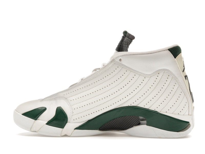 Jordan 14 Retro White Forest Green