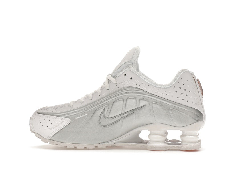 Nike Shox R4 White Metallic Silver (Women's)