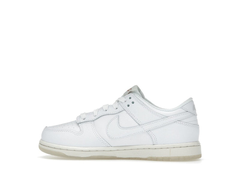 Nike Dunk Low SE Rainbow Lace Swoosh White (PS)