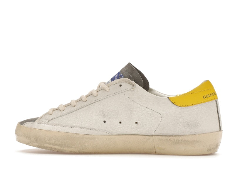 Golden Goose Super-Star White Orange Yellow