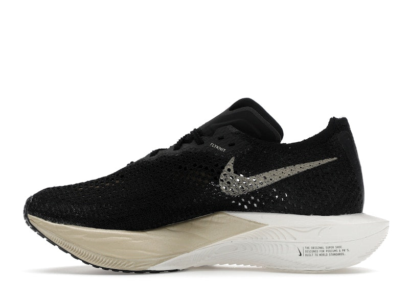 Nike ZoomX Vaporfly 3 Black Metallic Gold Grain (Women's)