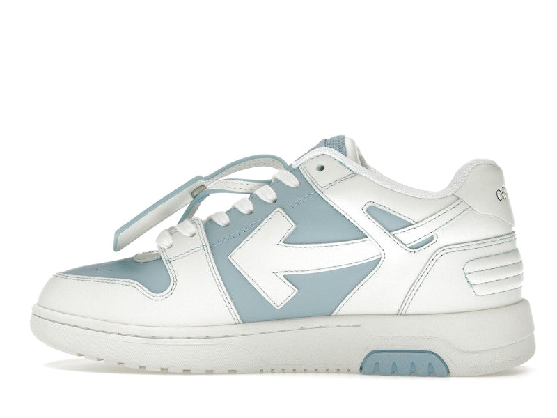 OFF-WHITE Out Of Office OOO Low Tops Light Blue White