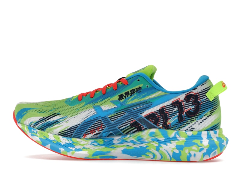 ASICS Noosa Tri 13 Hazard Green Digital Aqua