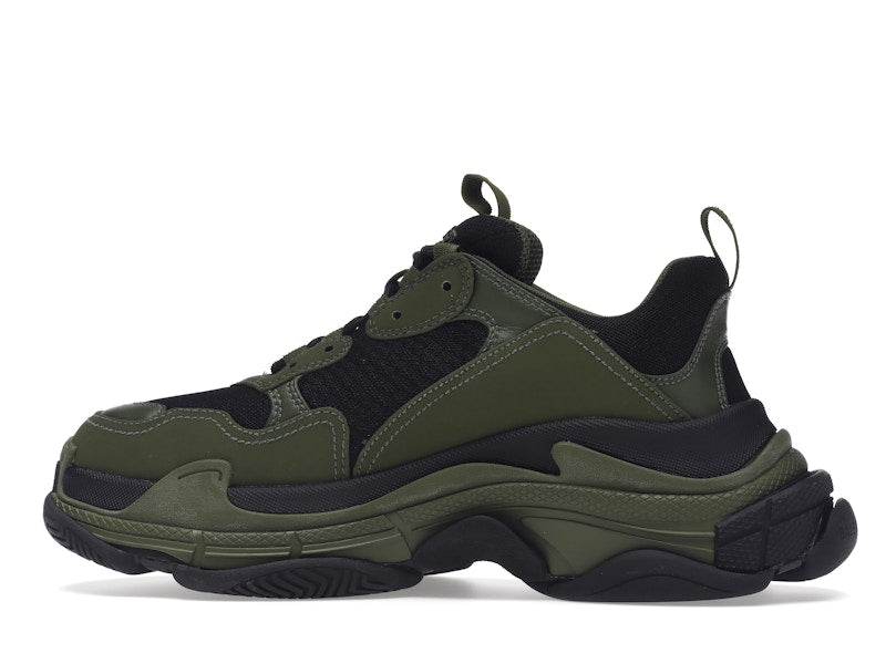 Balenciaga Triple S Dark Green Black