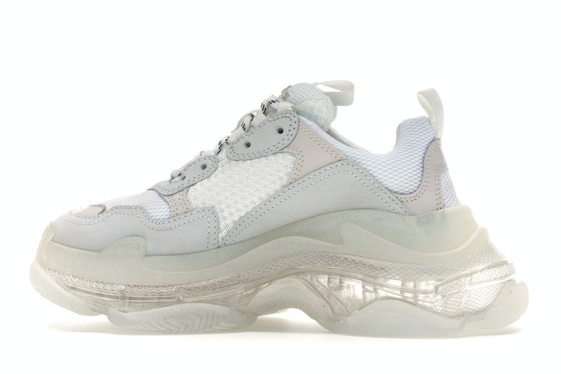 Balenciaga Triple S White Clear Sole (Women's)