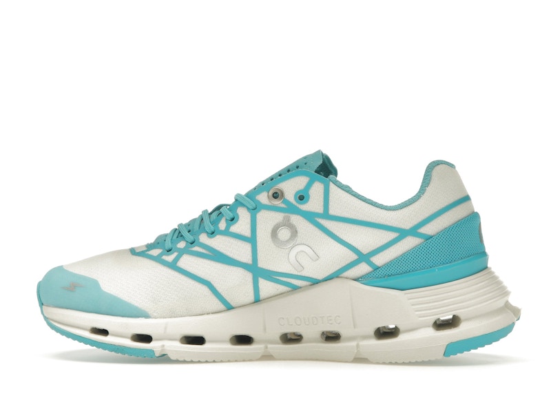 On Running Cloudnova Z5 White Cyan (Women's)