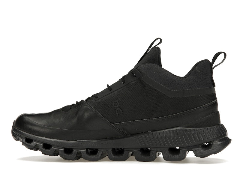 On Running Cloud Hi Waterproof Black