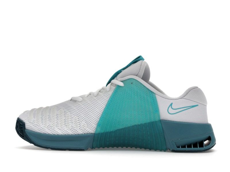Nike Metcon 9 White Smokey Blue Midnight Turquoise Dusty Cactus