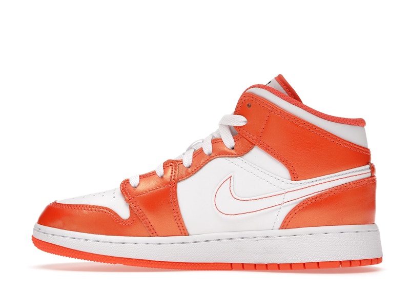 Jordan 1 Mid Metallic Orange (GS)