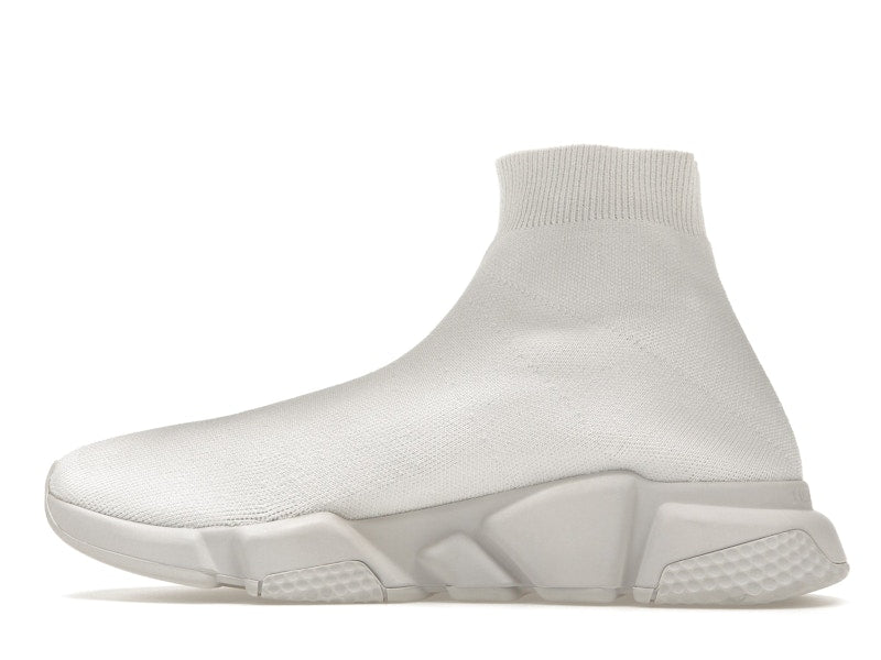 Balenciaga Speed Graffiti Trainers White Black