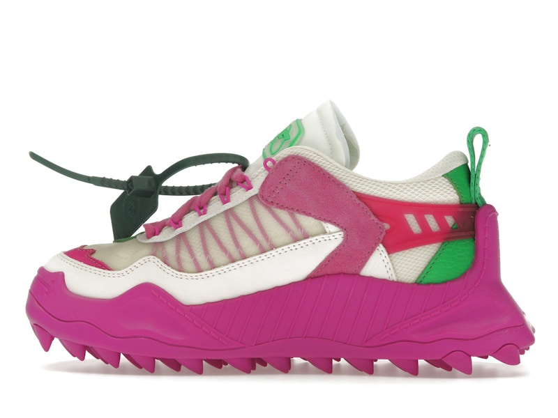 OFF-WHITE Odsy-1000 White Fuchsia Green (Women's)