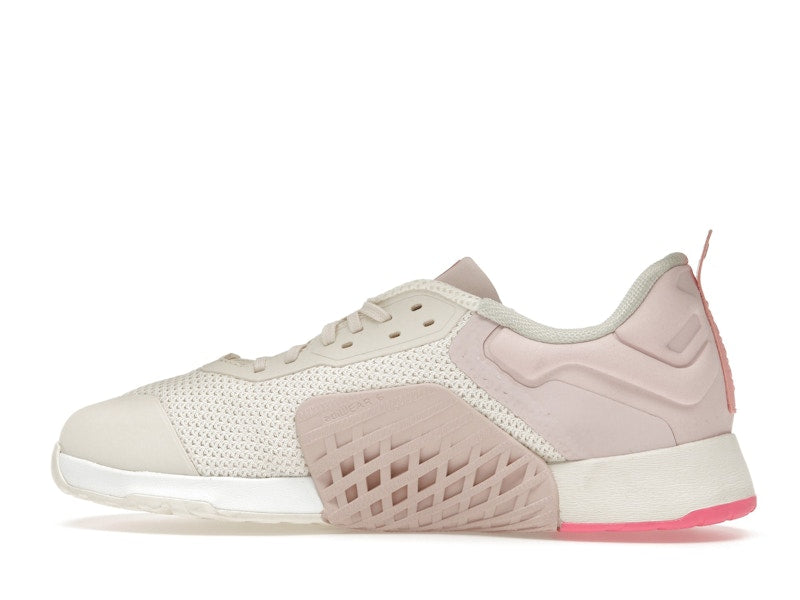 adidas Dropset 3 Chalk White Iron Metallic Semi Pink Spark (Women's)