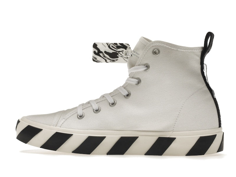 OFF-WHITE Vulcanized Mid Top White Black