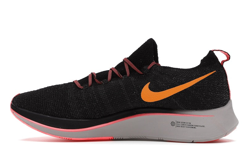 Nike Zoom Fly Flyknit Black Flash Crimson