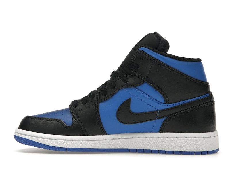 Jordan 1 Mid Black Royal Blue