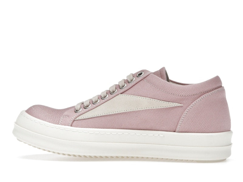 Rick Owens DRKSHDW EDFU Vintage Sneakers Faded Pnk Pearl Milk