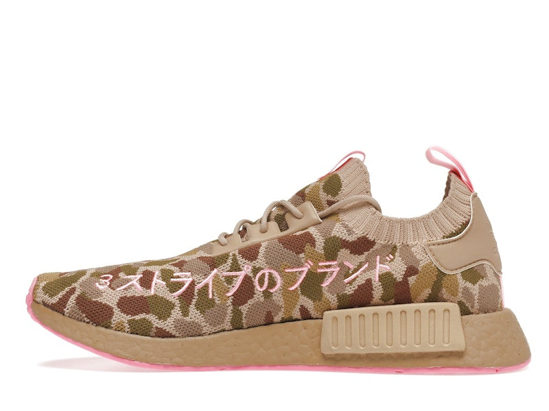 adidas NMD R1 Primeknit Duck Camo Pink