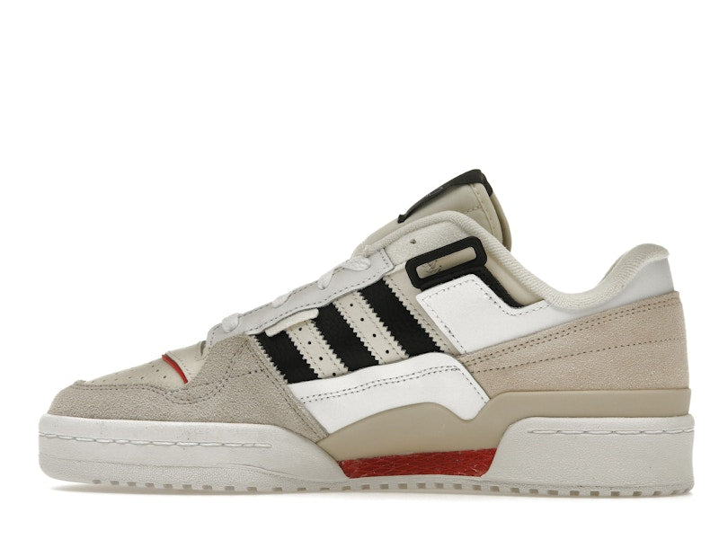 adidas Forum Exhibit Low White Vivid Red
