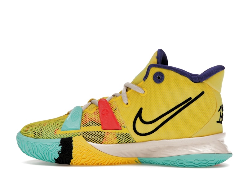 Nike Kyrie 7 1 World 1 People Electric Yellow (GS)