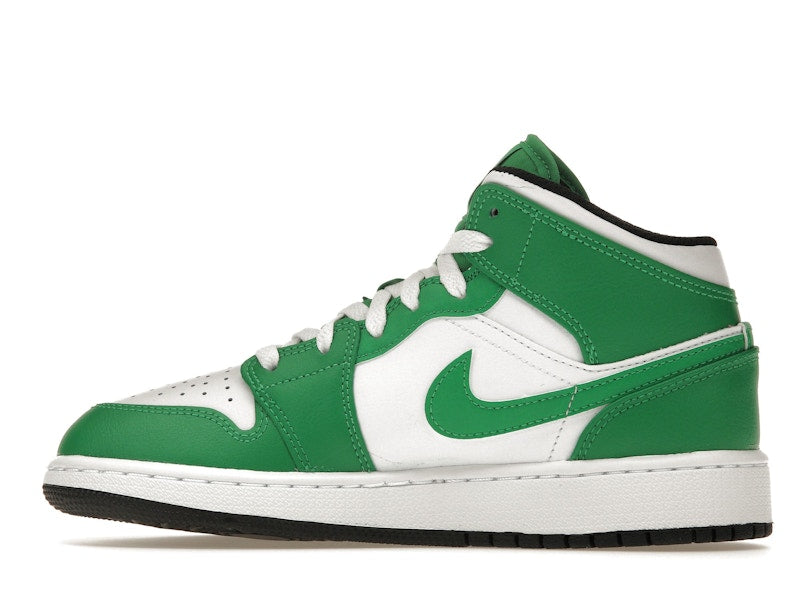 Jordan 1 Mid Lucky Green (GS)