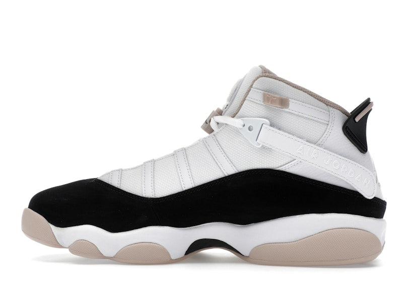 Jordan 6 Rings White Fossil Stone Black