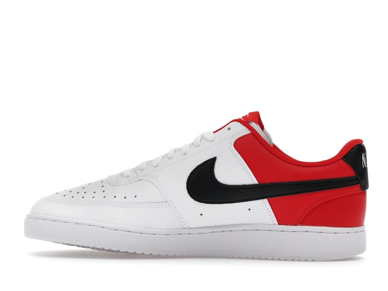 Nike Court Vision Low White Black University Red
