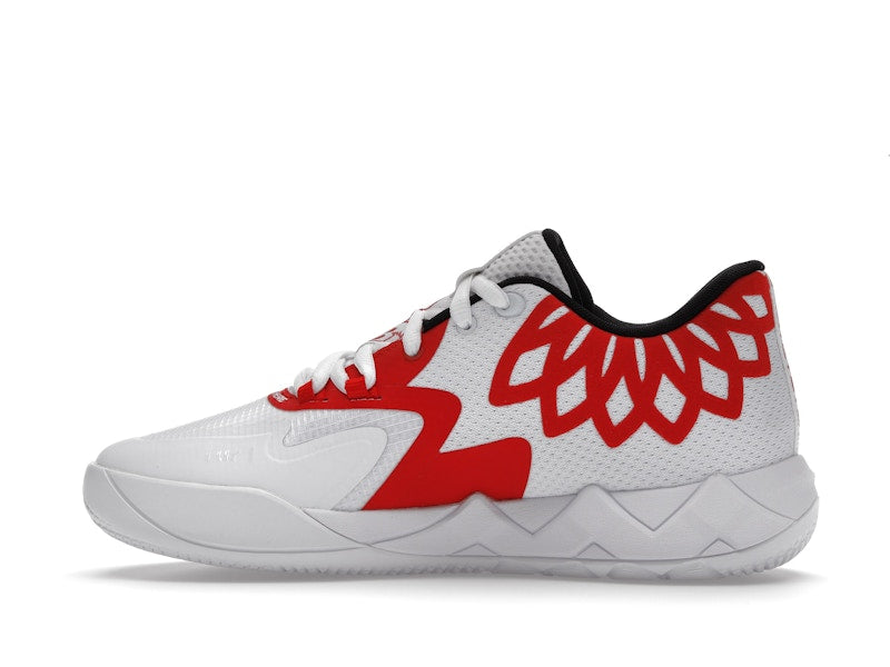 Puma LaMelo Ball MB.01 Lo Team Colors White High Risk Red