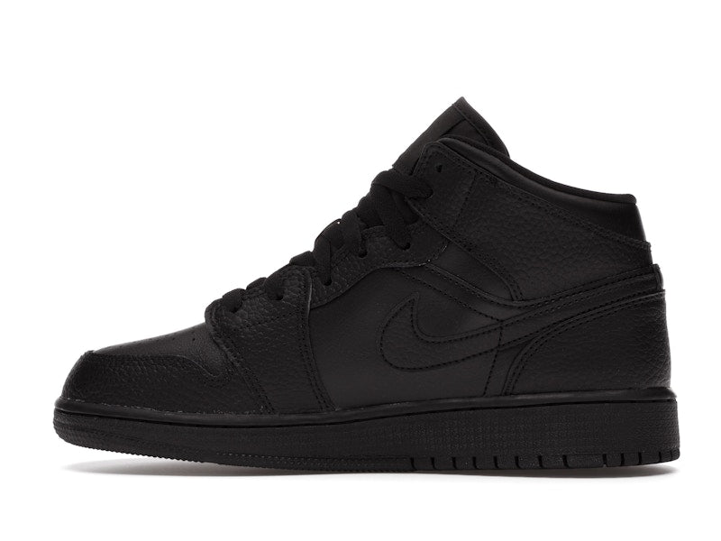 Jordan 1 Mid Black (GS)