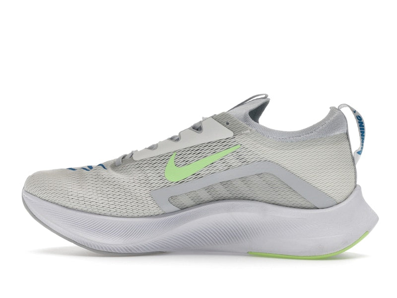 Nike Zoom Fly 4 Summit White Imperial Blue Lime Glow