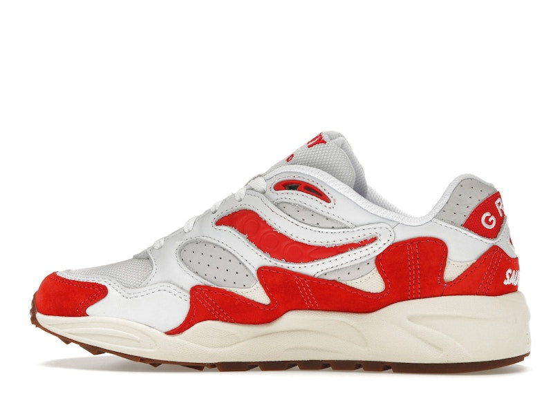 Saucony Grid Shadow 2 Ivy Prep White Red