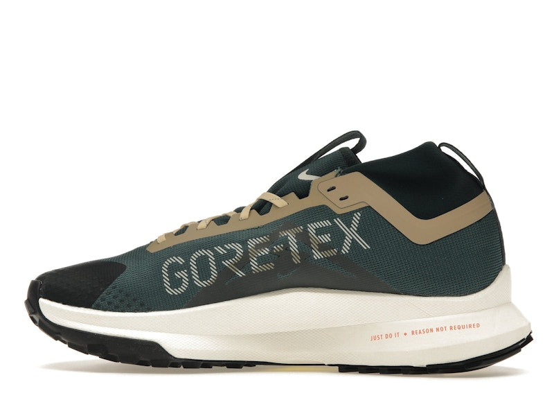 Nike React Pegasus Trail 4 Gore-Tex Noble Green Picante Red