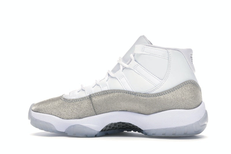 Jordan 11 Retro White Metallic Silver (Women's)