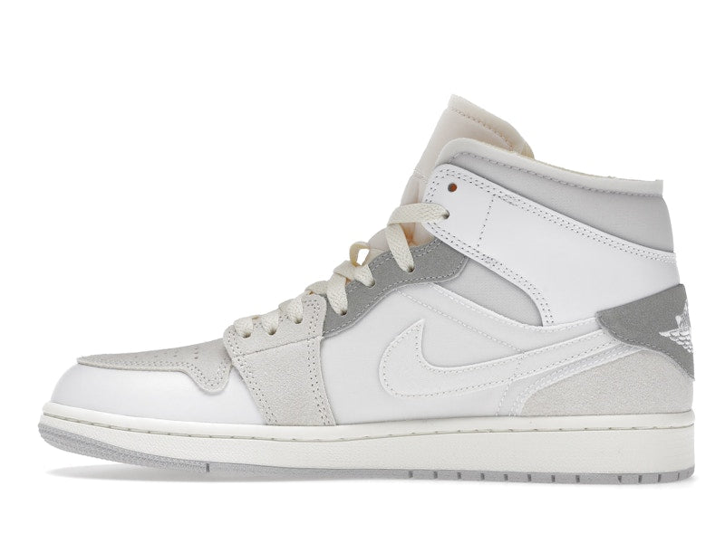 Jordan 1 Mid SE Craft Inside Out White Grey