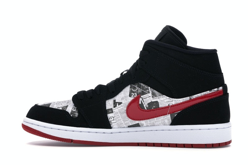 Jordan 1 Mid Newspaper Air Times