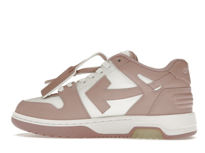 Off-White Out Of Office Calf Leather White Pink (Women's)