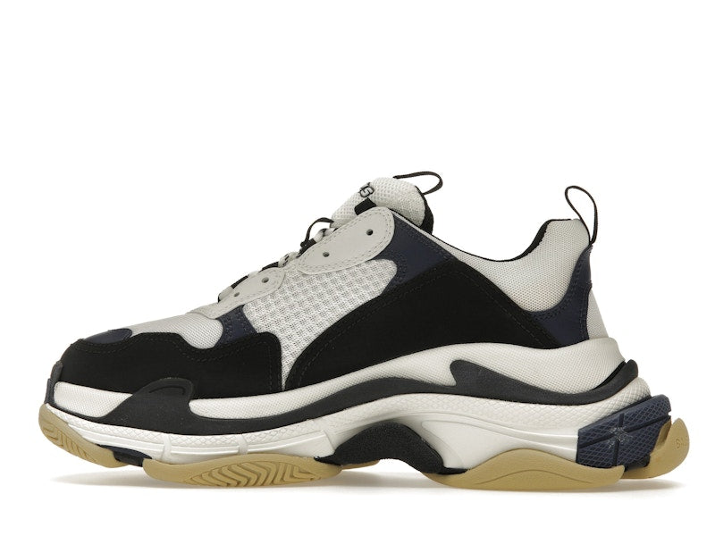 Balenciaga Triple S White Navy Black