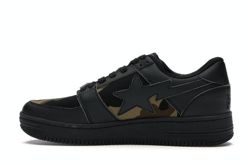 Bape 1st Camo Bape Sta Low Black