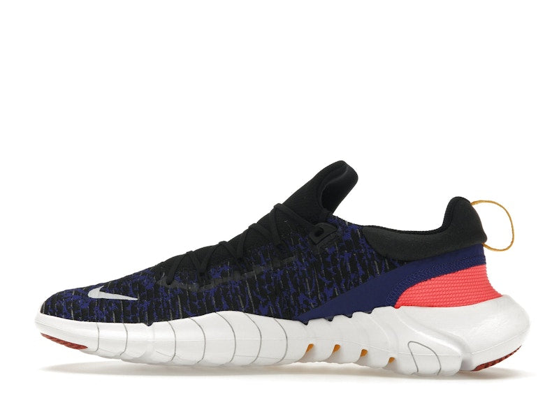 Nike Free Run 5.0 Black Concord Cinnabar