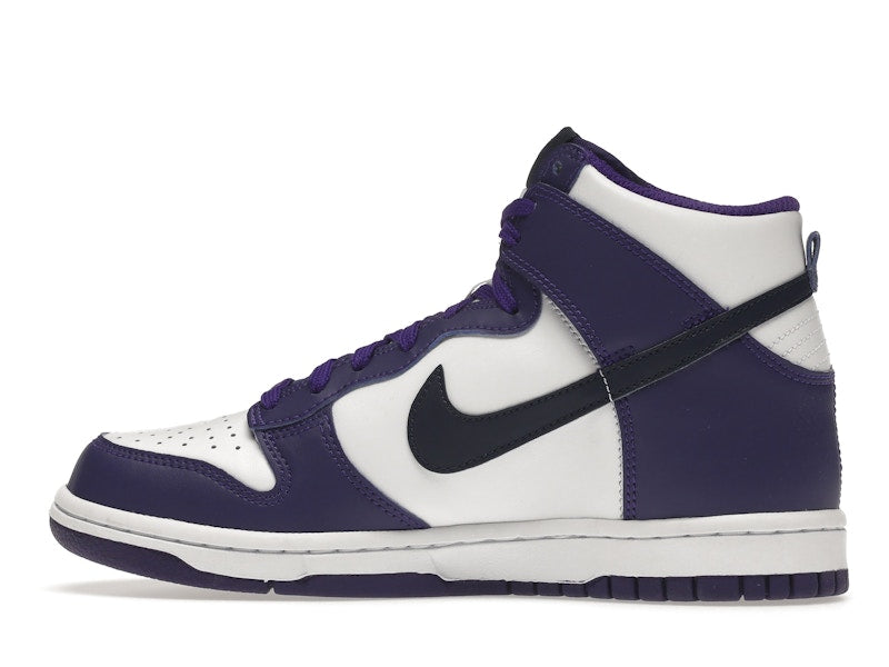 Nike Dunk High Electro Purple Midnight Navy (GS)