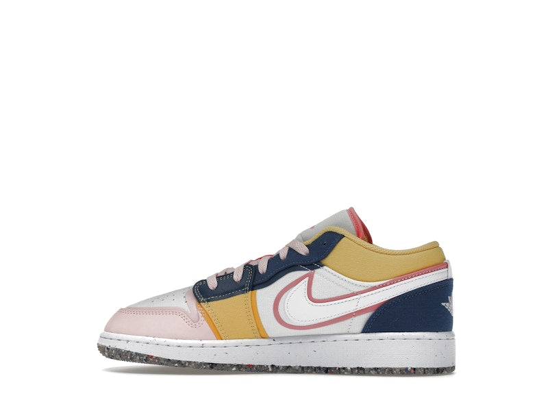 Jordan 1 Low SE Multi Canvas (GS)