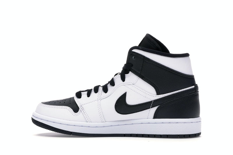 Jordan 1 Mid Reverse Black Toe (Women's)