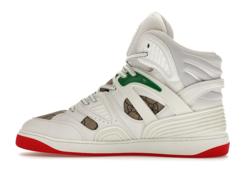 Gucci Basket White Demetra Red