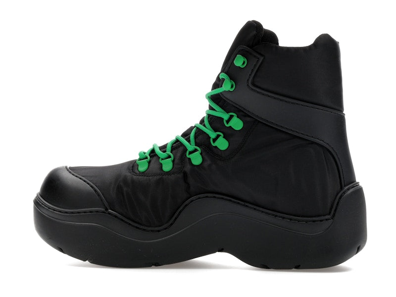 Bottega Veneta Puddle Bomber Black Green