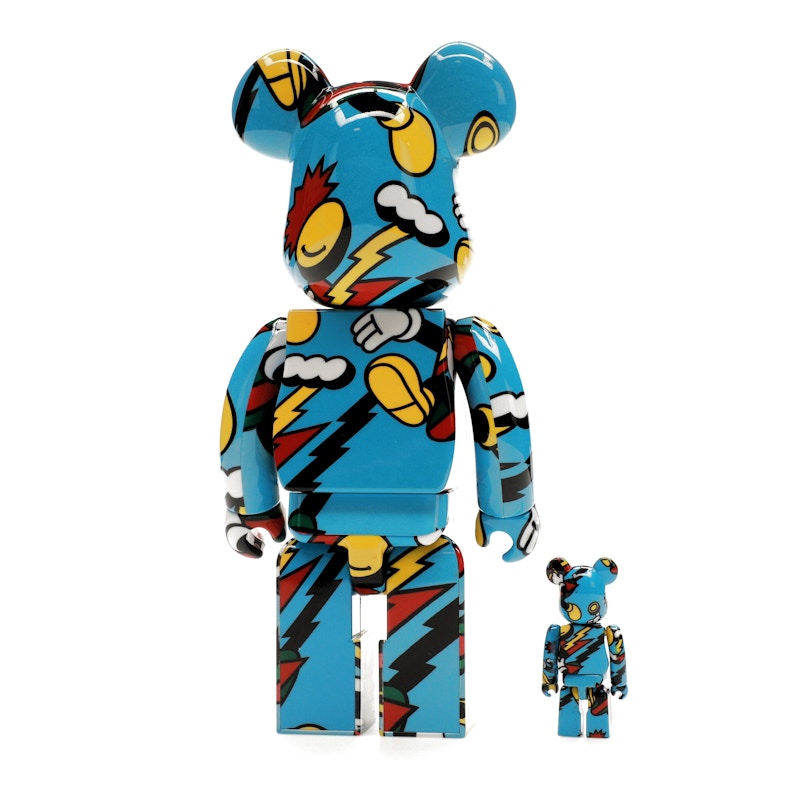 Bearbrick Grafflex 100% & 400% Set