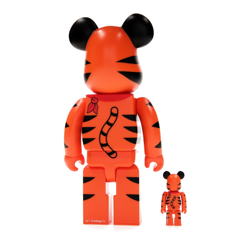 Bearbrick x Kellogg's Tony The Tiger Vintage Ver. 100% & 400% Set