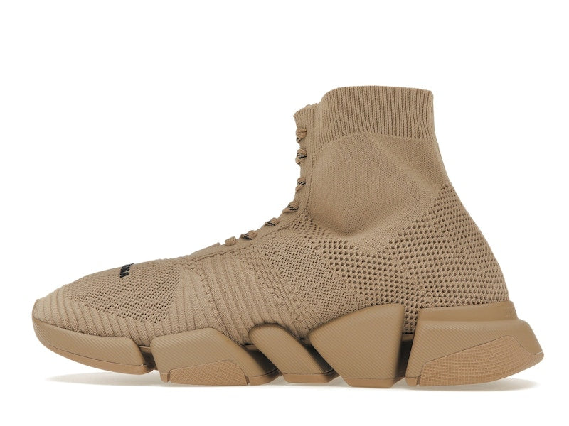Balenciaga Speed 2.0 Lace Up Beige